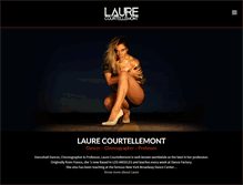Tablet Screenshot of laurecourtellemont.com